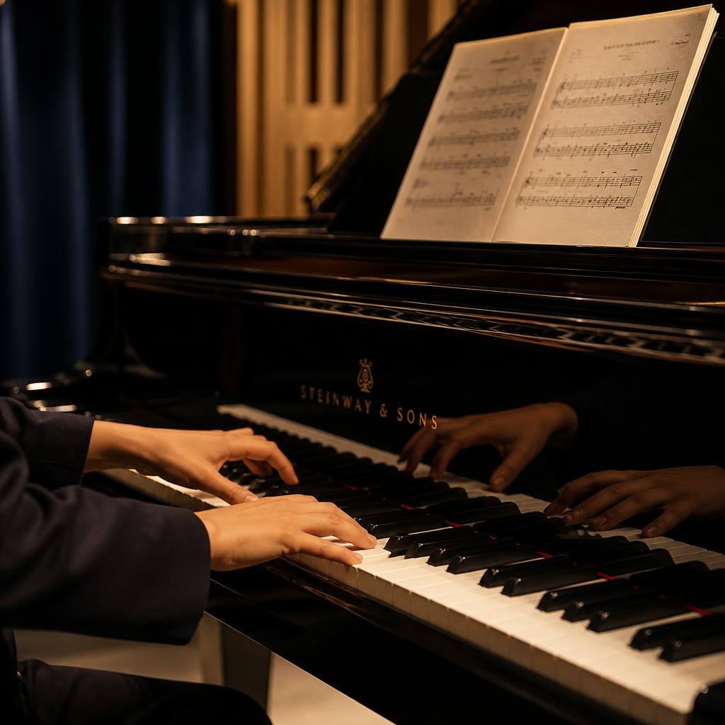 Piano lessons at The Myrtle's Academy